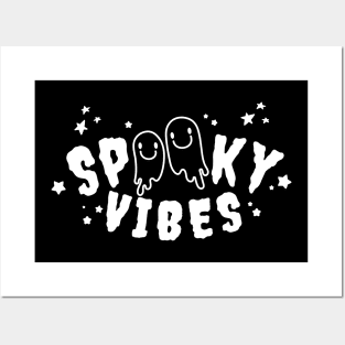 Spooky Vibes Halloween Posters and Art